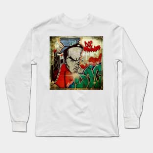 Doc Mananoff vinyl cover art Long Sleeve T-Shirt